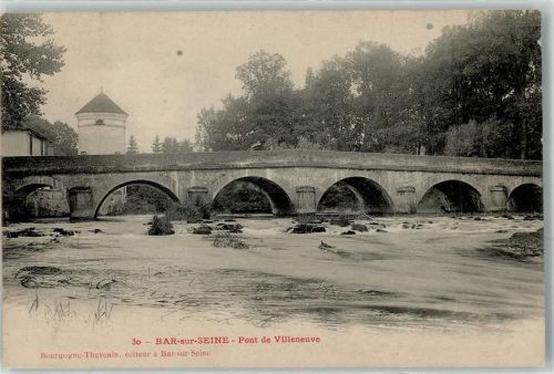 Bar-sur-Seine Pont de Villeneuve
