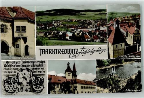 Marktredwitz Erker am alten Rathaus Schwimmbad