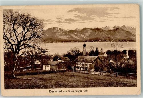 Bernried Kirche Berge