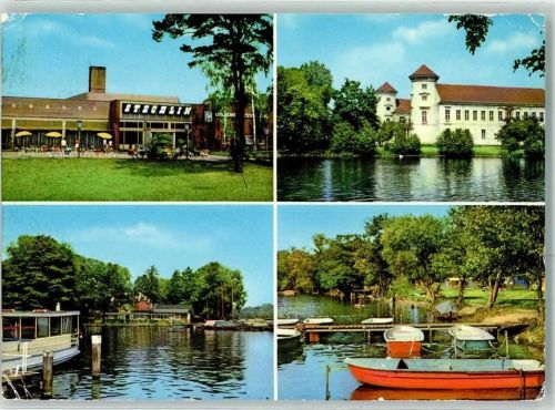 Rheinsberg Neuglobsow FDGB-Erholungszentrum Stechlin Fürstenberg Schwedtsee Himmelpfort Bootshafen Campingplatz Schloß