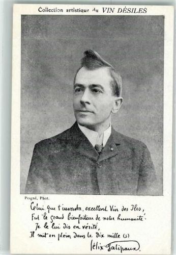 Paris Felix Galipaun Ort lt. Recherche