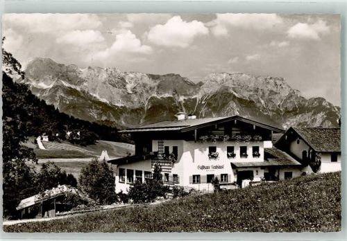 83471 W8240 Oberau b Berchtesgaden - Grenzgasthaus und Fremdenheim Neuhäusl