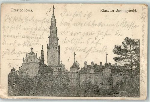Tschenstochau 1914 Klasztor