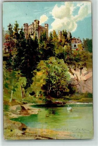 Schwangau 1902 Schloss Hohenschwangau Schwan