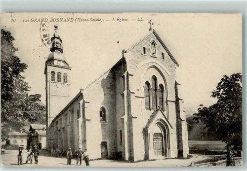 Le Grand-Bornand 1911 l`Eglise