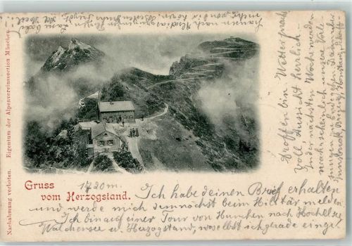 Herzogstand 1898