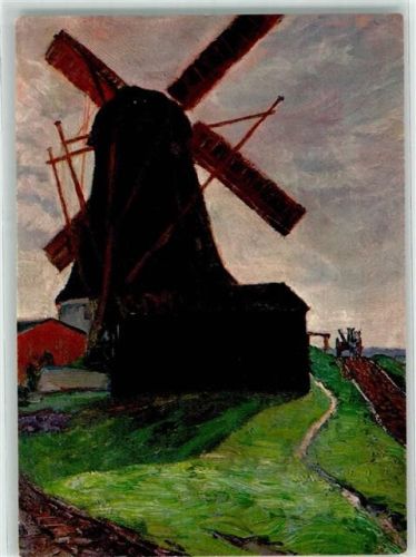 Windmühle sign. Mackensen Fritz