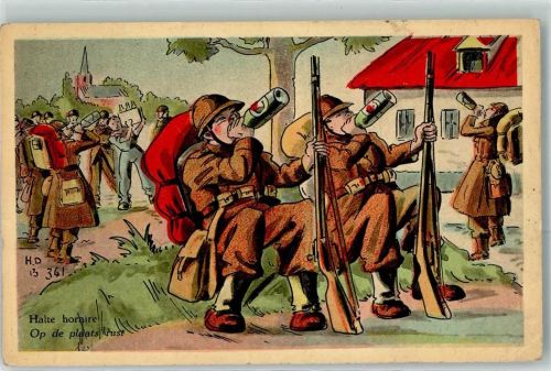 Pause auf dem Platz Uniform sign. H.D.B. 361