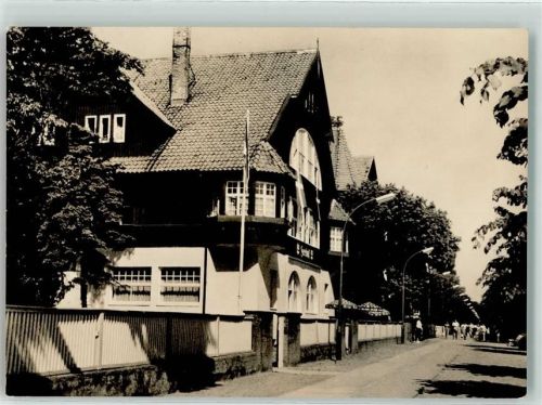 Seebad Bansin 1964 FDGB-Erholungsheim Seehof