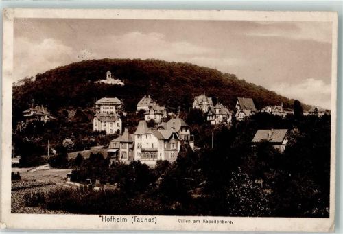 Hofheim 1915 Villen am Kapellenberg
