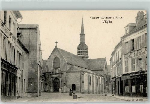 Villers-Cotterets 1917 Kirche