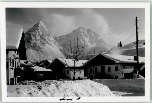 Lermoos Ort handschriftlich Winter