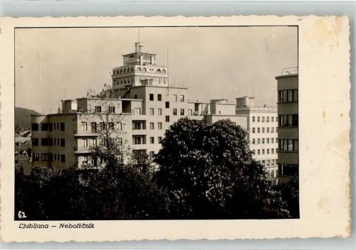 Ljubljana Neboticnik Hochhaus