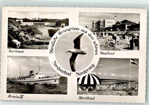 Kurhaus Westbad Seebäderschiff Frisia IV Nordbad