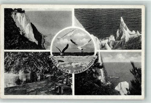 Stubbenkammer Insel Rügen Kreidefelsen Fliegeraufnahme