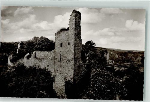 Altenbamberg die Ruine Altebaumburg im Alsenztal