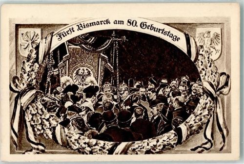 1915 80er Geburtstag Wappen Verein für das Deutschtum im Ausland