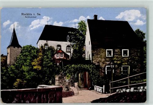 Rochlitz 1916 Schlosstor
