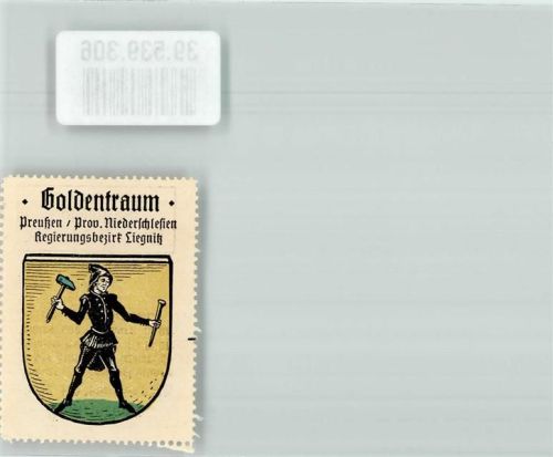 Goldentraum Wappen Goldentraum Preußen Provinz Niederschlesien Regierungsbezirk Liegnitz
