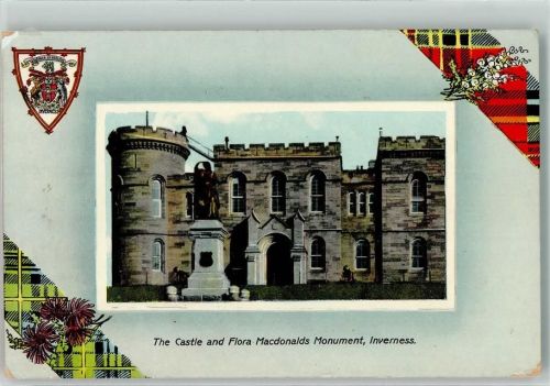 Inverness Schloss Denkmal The Castle and Flora Macdonaalds Monumetn
