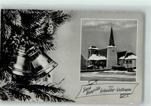 Erfweiler-Ehlingen Frohe Festgrüße Kirche