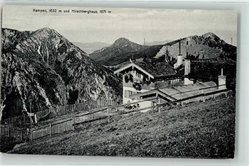 Hirschberghaus Kampen Hüttenstempel
