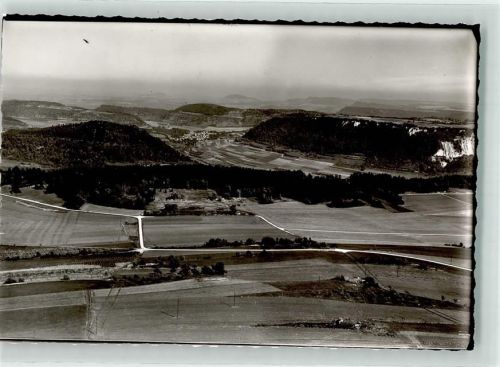 Bad Ditzenbach Foto Original aus Archiv eines Ansichtskartenverlag Fliegeraufnahme von Bad Ditzenbach Ort handschriftlich