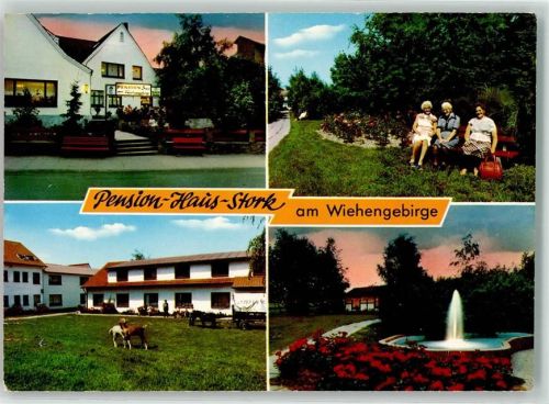 Holzhausen 1991 Pension Haus Stork am Wiehengebirge