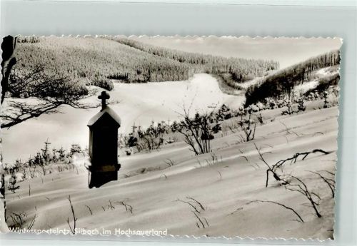 Silbach Wintersportplatz Schnee Winter Kreuz