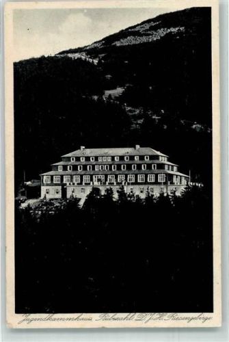 Hain Riesengebirge 1935 Jugendherberge Jugendkammhaus Rübezahl Spindlerpaß