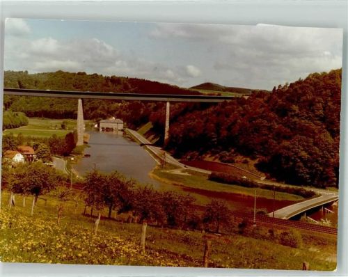 Laubach Foto Original aus Archiv eines Ansichtskartenverlags Wasserkraftwerk Ort handschriftlich