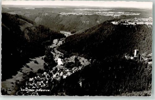 Zavelstein Schwarzwald Burg Fliegeraufnahme