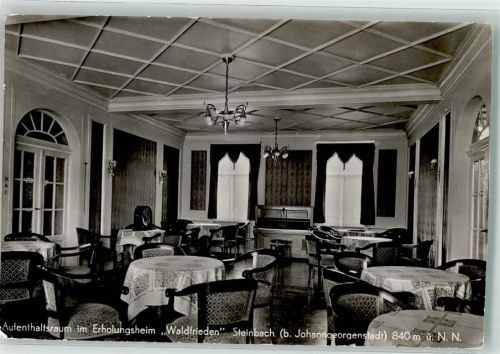 Steinbach 1941 Erholungsheim Waldfrieden Aufenthaltsraum
