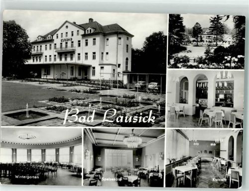 Bad Lausick Kurbad Kurmittelhaus Oldtimer
