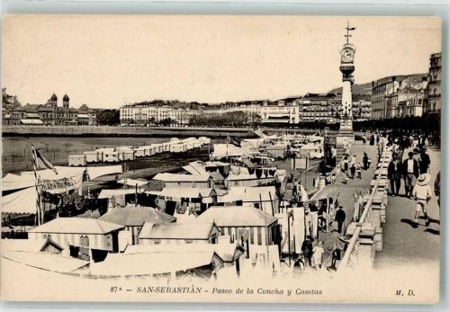 San Sebastian Concha y Casetas Strand Schwimmbad