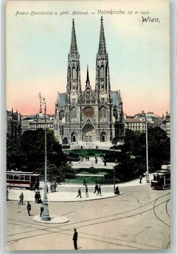 Wien Votivkirche Straßenbahn