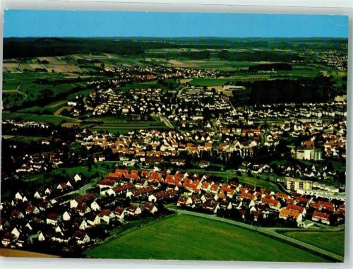 Uhingen 1994 Fliegeraufnahme von Uhingen