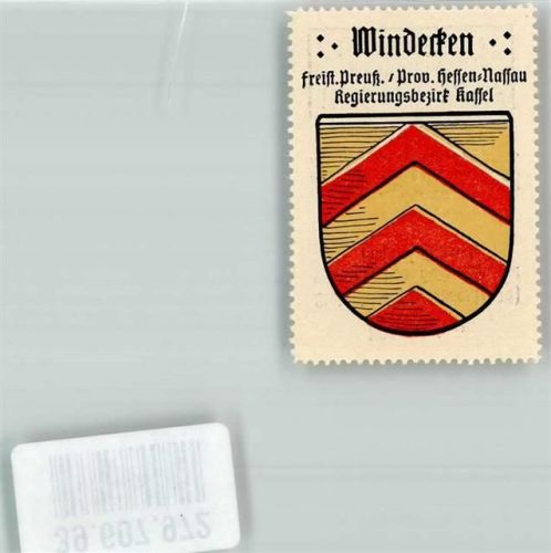 61130 W6369 Windecken Vignette Wappen