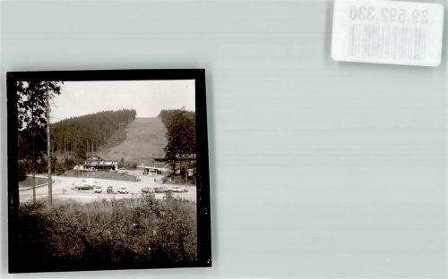 Hundseck Gasthaus mit Bühlertallift Foto Original aus Archiv eines Ansichtskartenverlags Ort handschriftlich