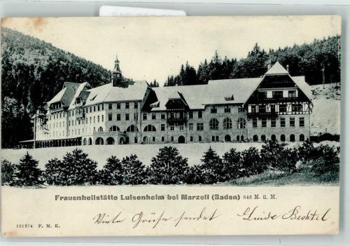 Marzell 1906 Frauenheilstätte Luisenheim