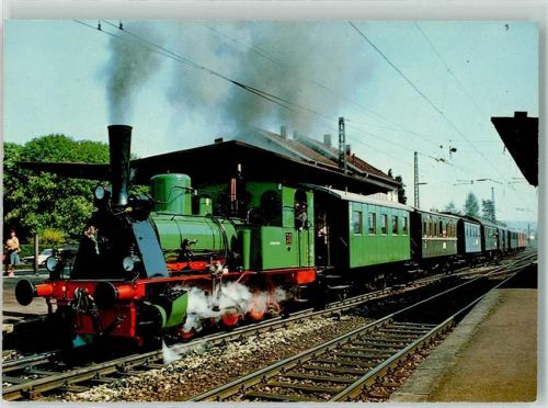 79576 W7858 Haltingen - Historischer Dampfzug Basel Bad-Haltingen-Kandern Bahnhof