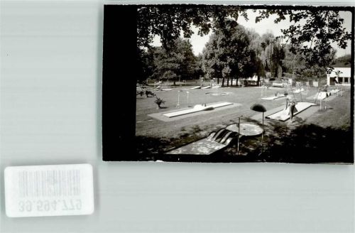 Marktheidenfeld Ort handschriftlich Minigolf Foto Original aus Archiv eines Ansichtskartenverlags