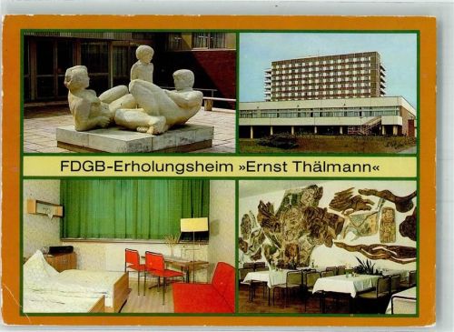 Rheinsberg FDGB Erholungsheim Ernst Thälmann OT Repente