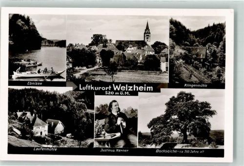 Welzheim Justinus Kerner Laufenmühle Ebnisee Klingenmühle