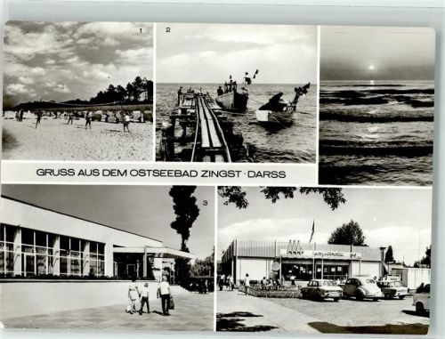 Zingst Fischerstrand FDGB Erholungsheim Claus Stoertebeker HO Kaufhalle Oldtimer