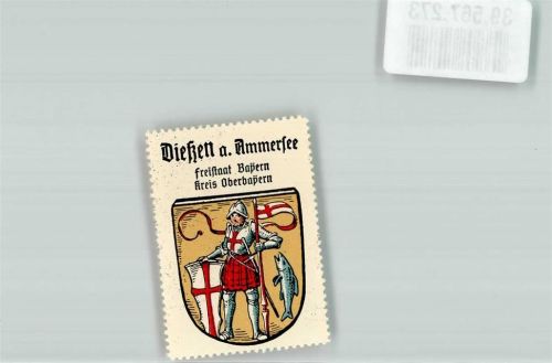 Dießen Wappen Freistaat Bayern