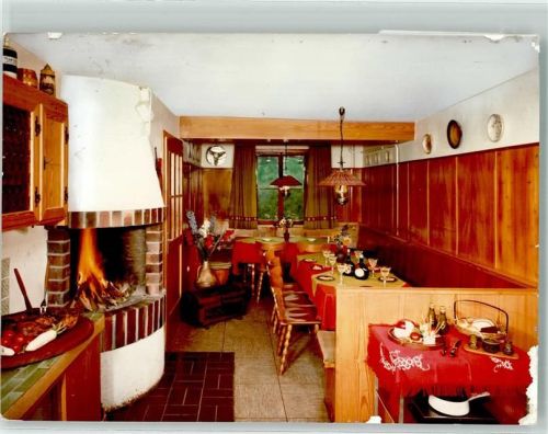 Rieneck Hotel Gut Dürrnhof Foto Original aus Archiv eines Ansichtskartenverlags