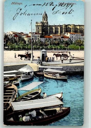 Malaga Hafen Kirche