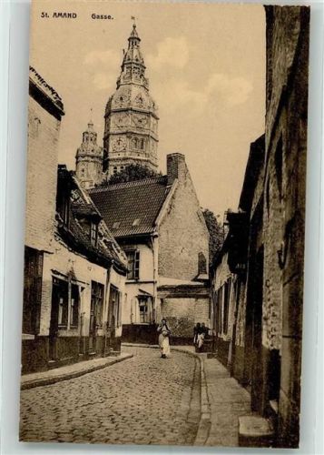 Saint-Amand-les-Eaux Gasse Kirche