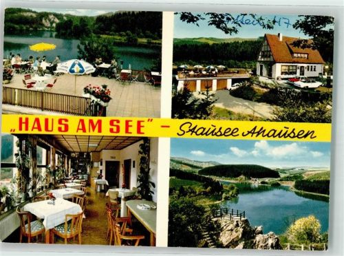 Attendorn Gasthaus Haus am See Stausee Ahausen